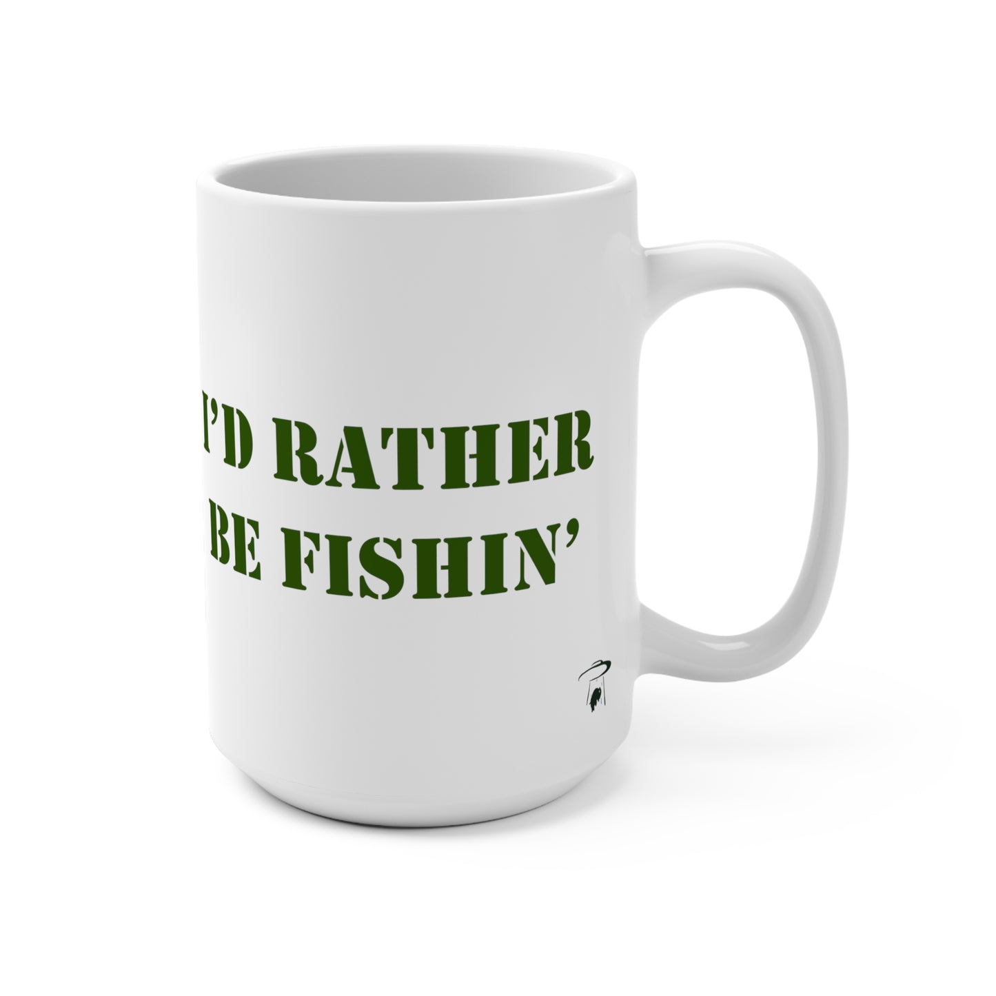 I'd Rather Be Fishin' Mug 2