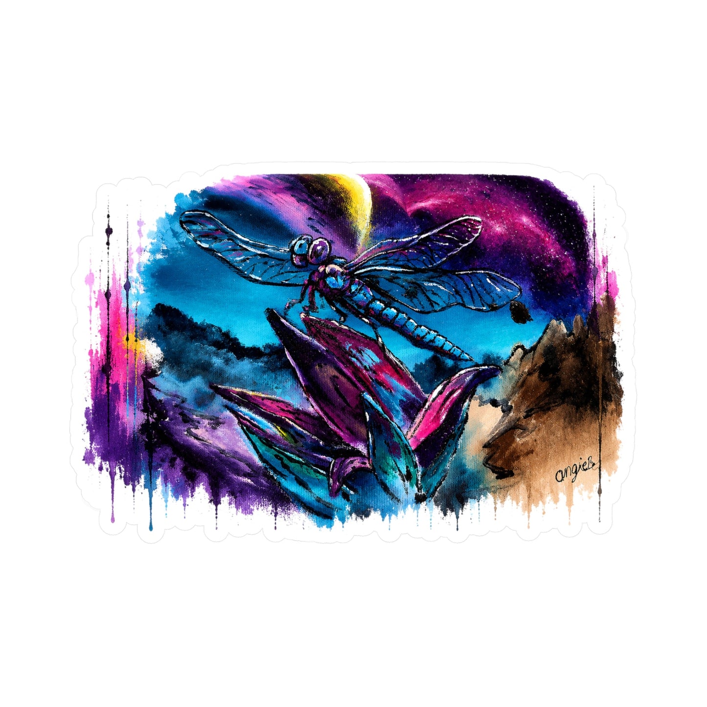 Dragon Fly Sticker