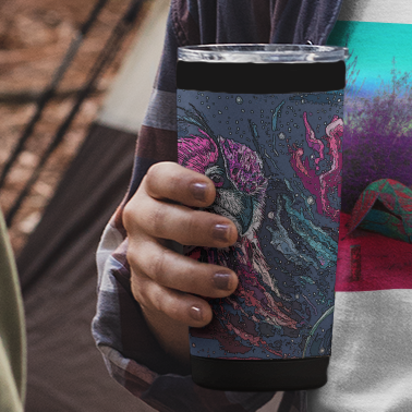 Cosmic Owl Tumbler