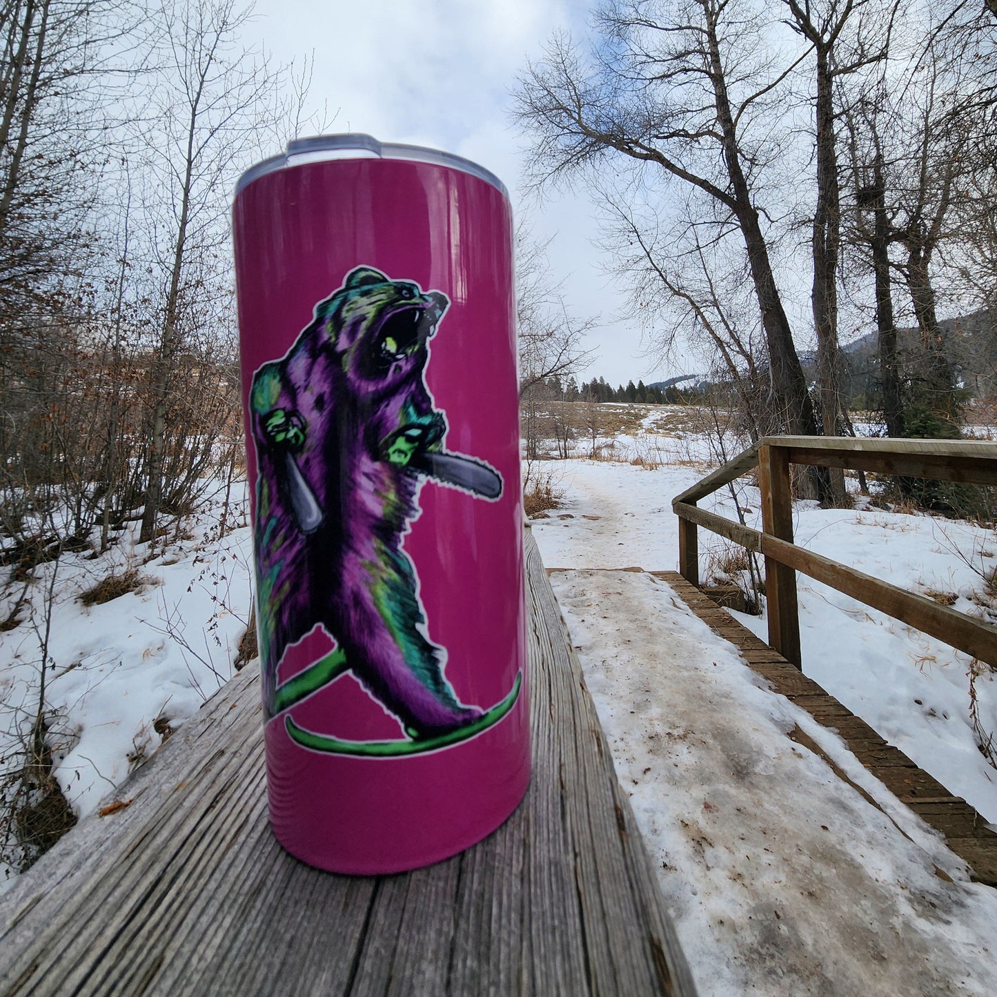Chainsaw Bear Tumbler