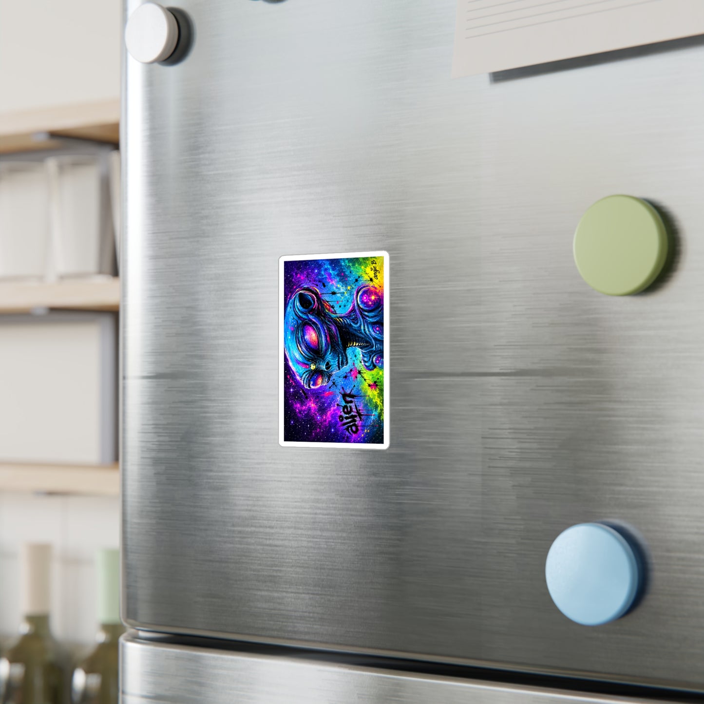 Alien Sticker