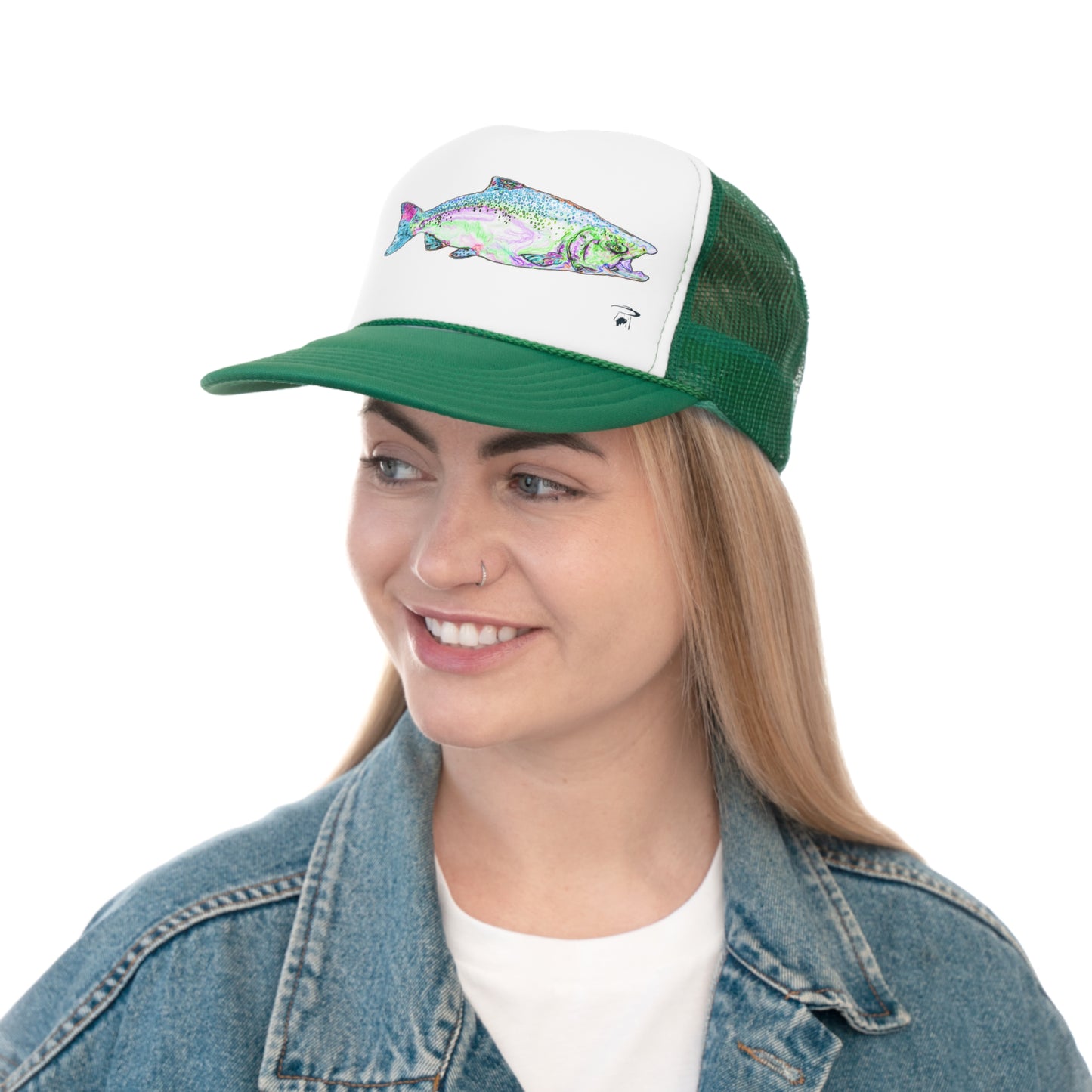 Troutn' Around Trucker Hat