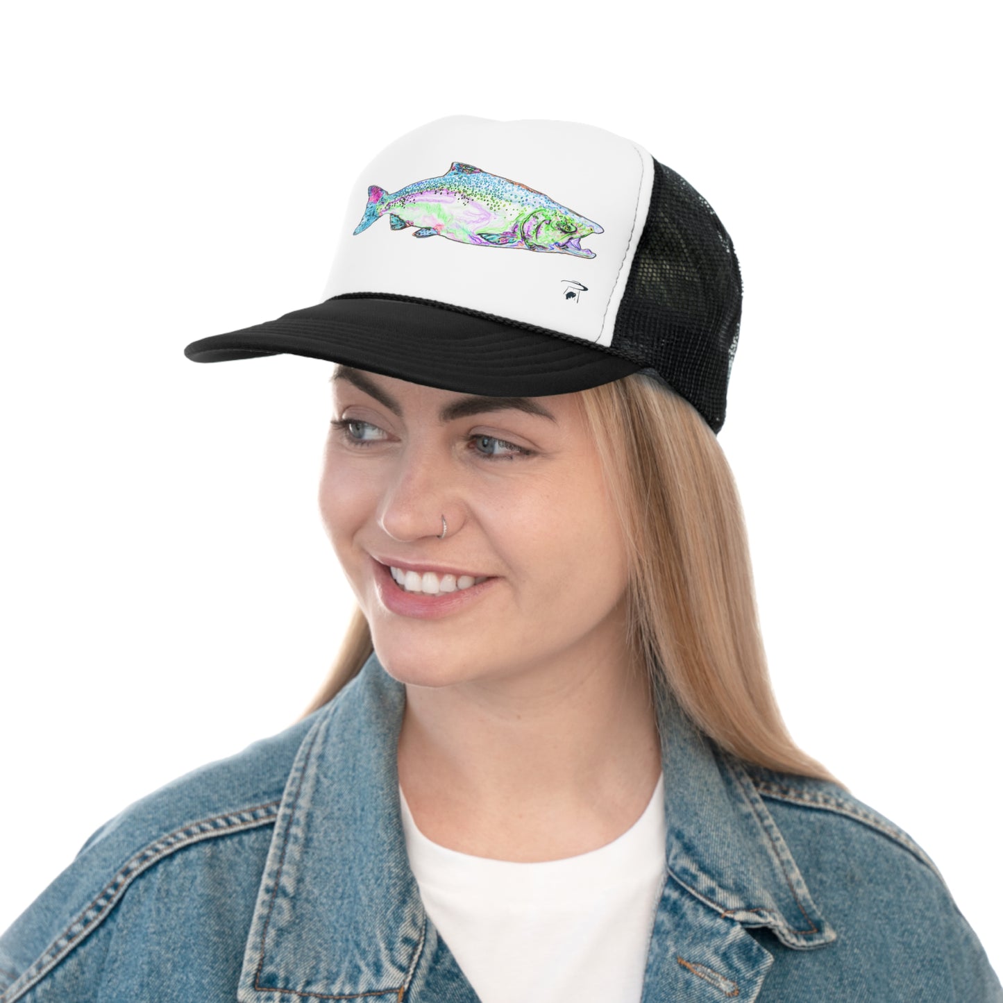 Troutn' Around Trucker Hat