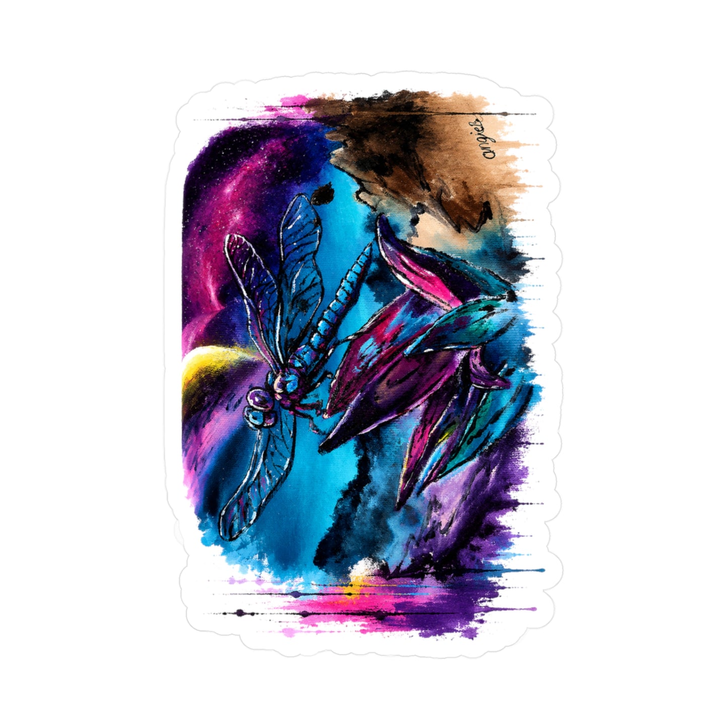 Dragon Fly Sticker