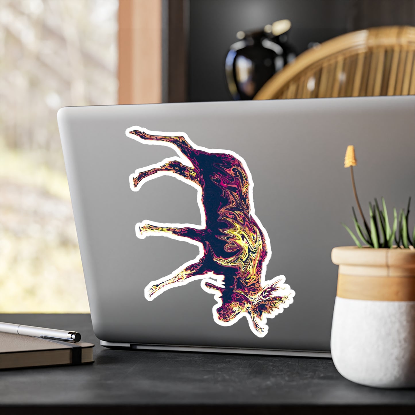 Trippy Trample Mammal Sticker