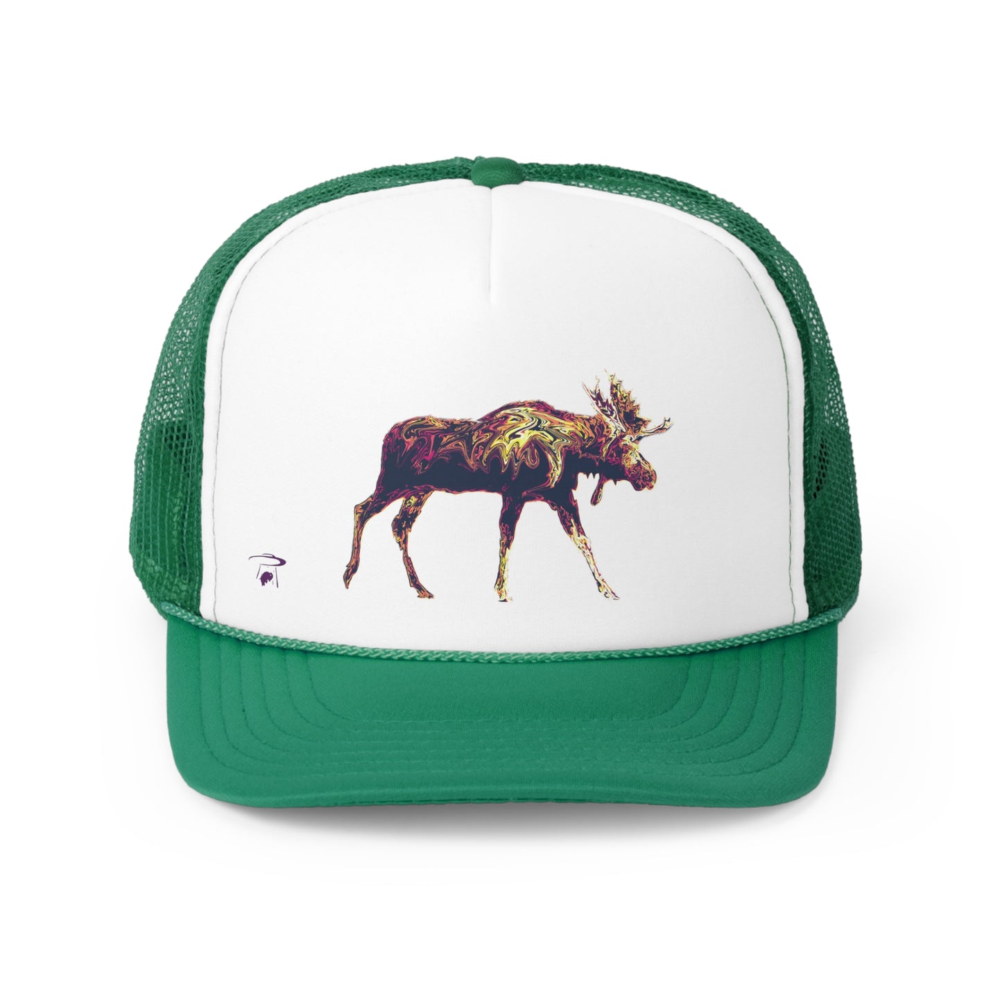 Trippy Trample Mammal Trucker Hat!