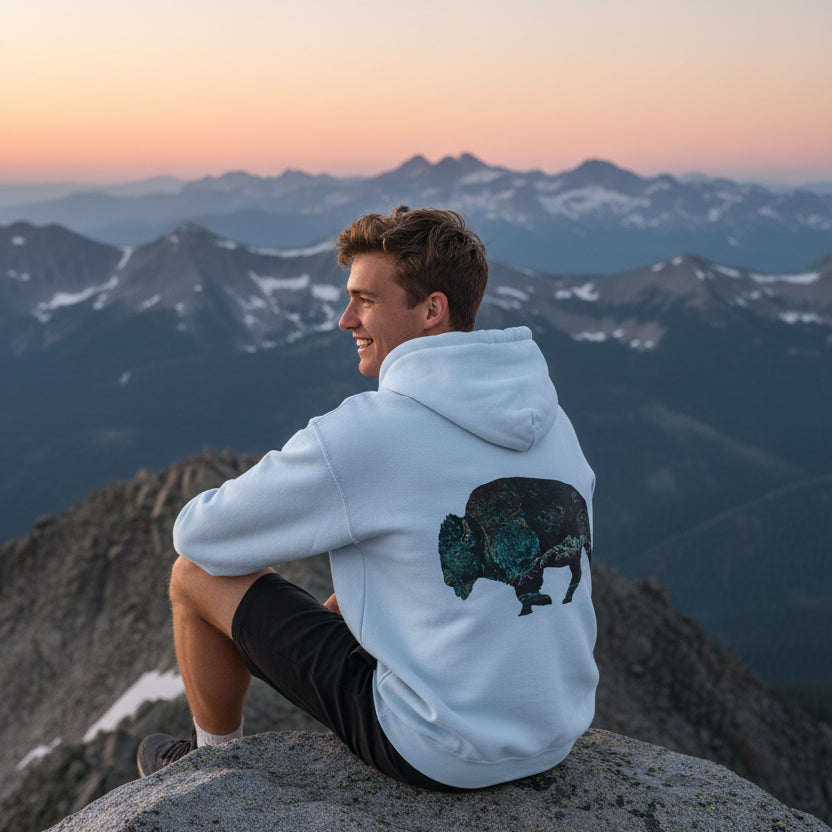 Wandering Bison Hoodie