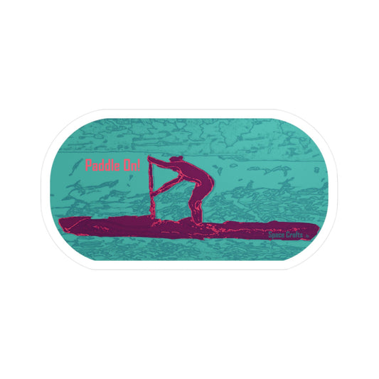 The Paddler Sticker