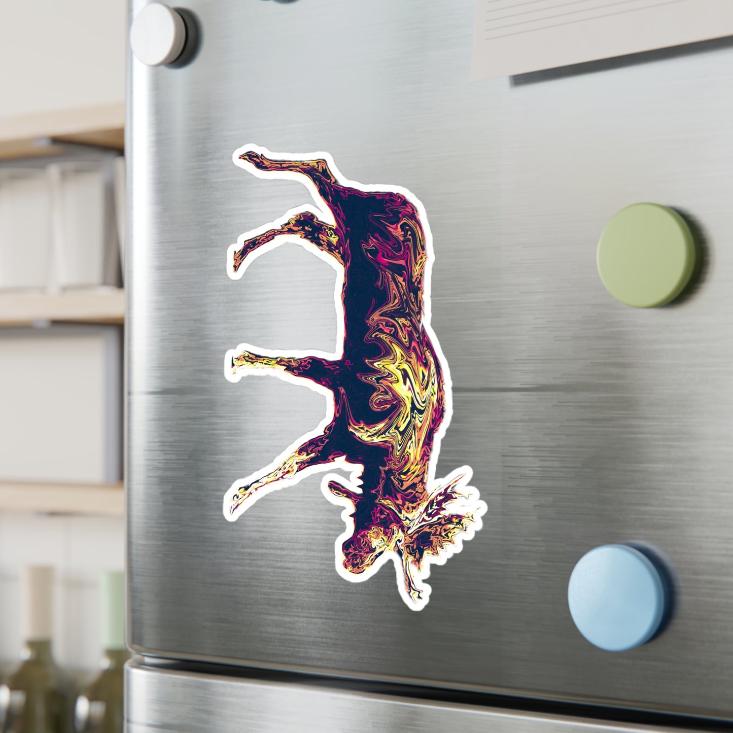 Trippy Trample Mammal Sticker