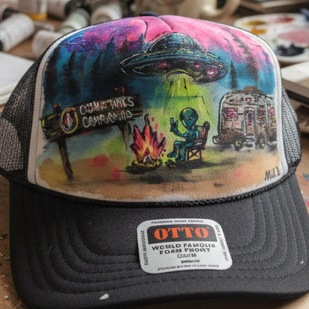 Custom Hand Painted Hats