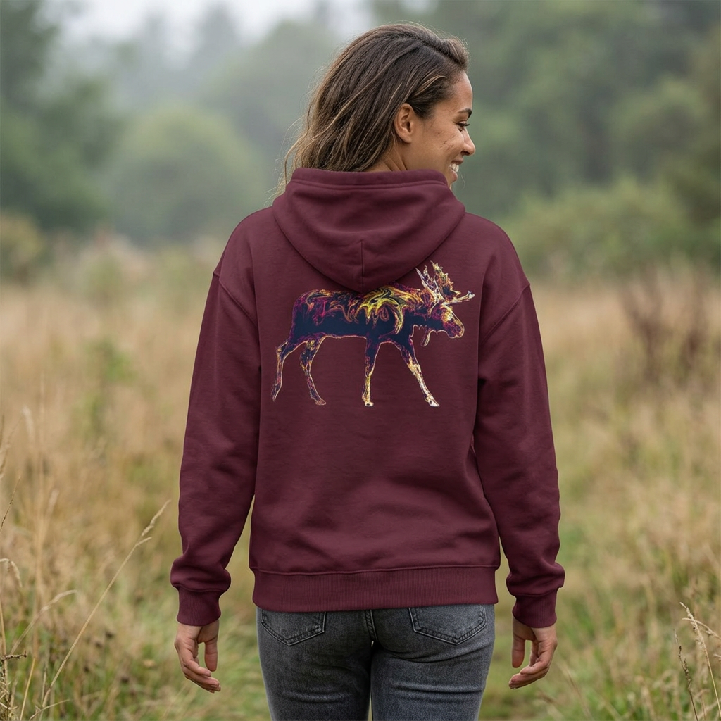 Trippy Moose Hoodie