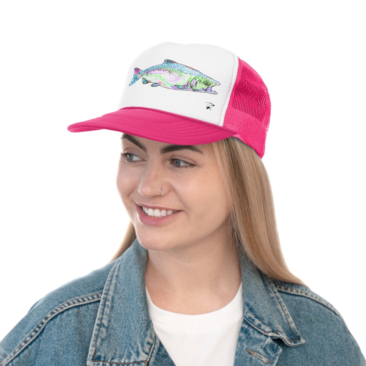 Troutn' Around Trucker Hat