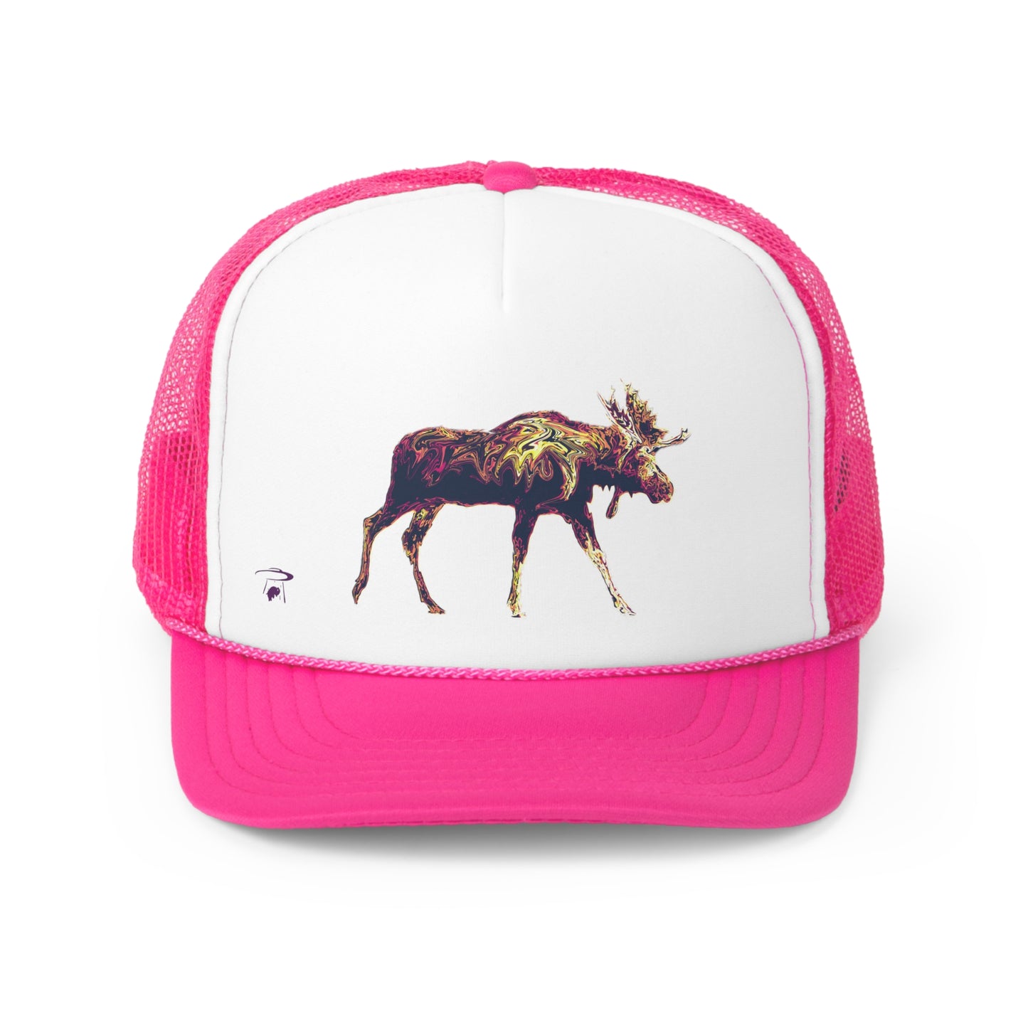 Trippy Trample Mammal Trucker Hat!