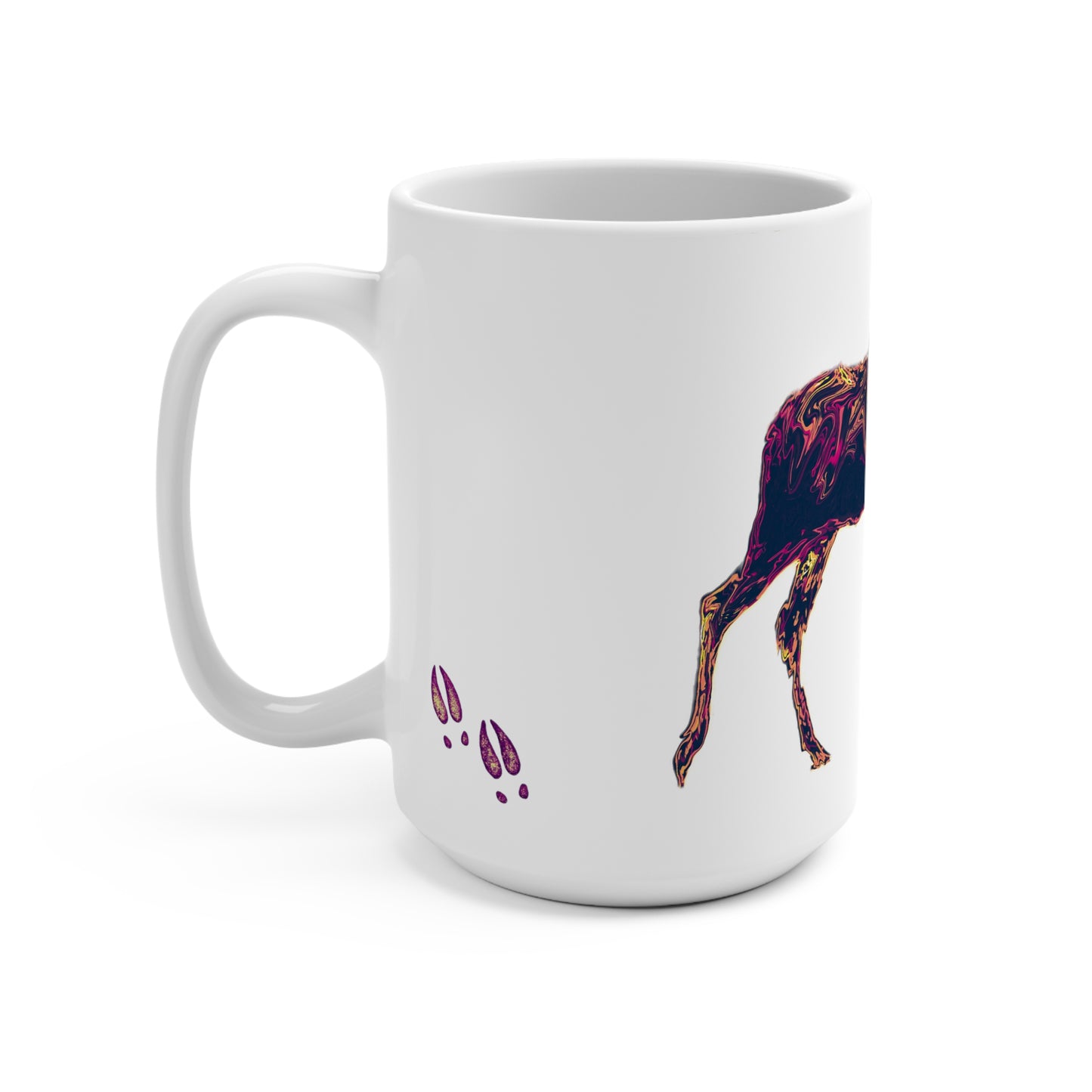 Trippy Moose Mug