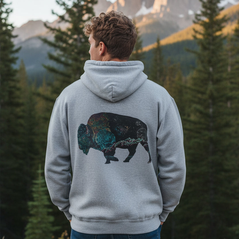 Wandering Bison Hoodie