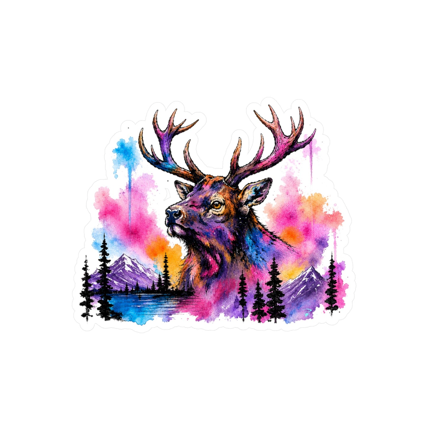 The Elk Sticker