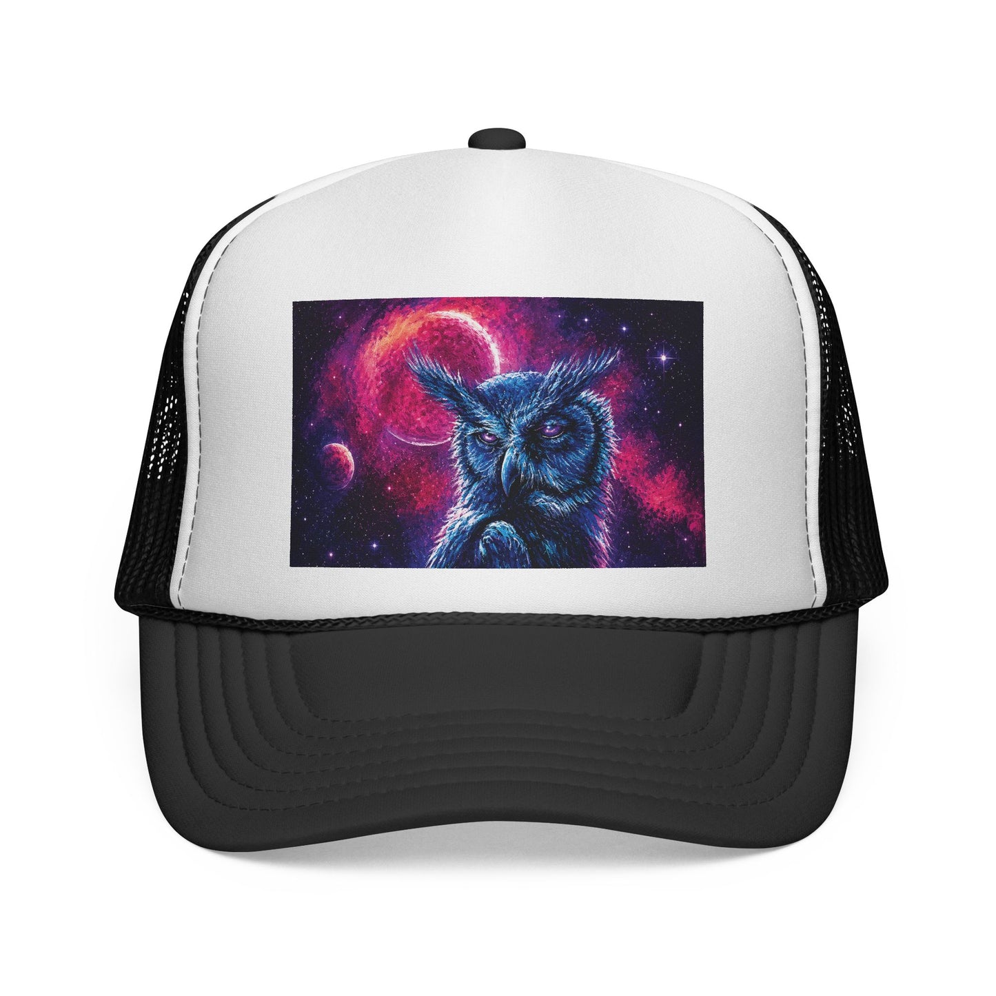 Cosmic Owl Cousin Trucker