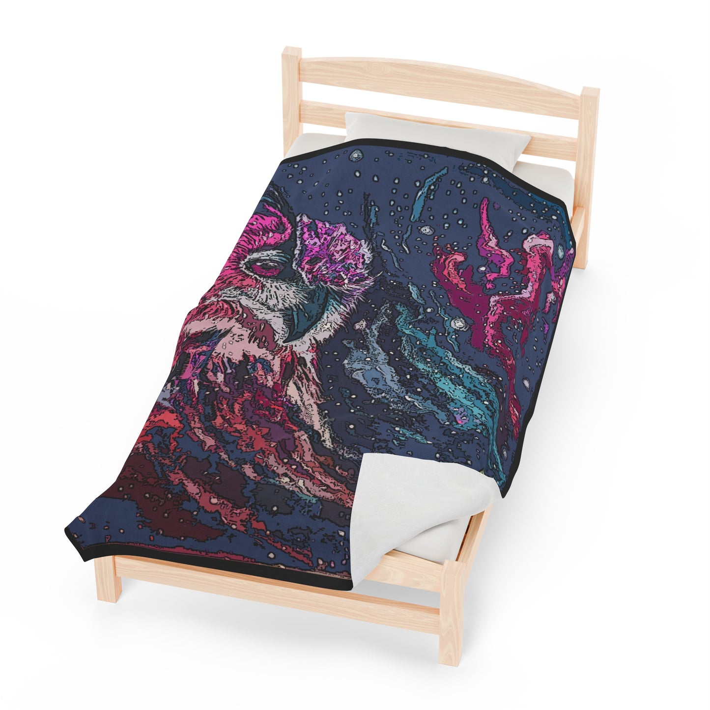 Cosmic Owl Blanket