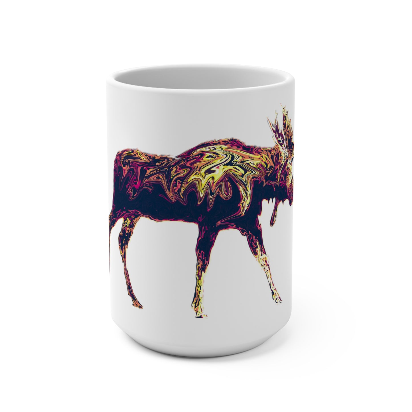 Trippy Moose Mug