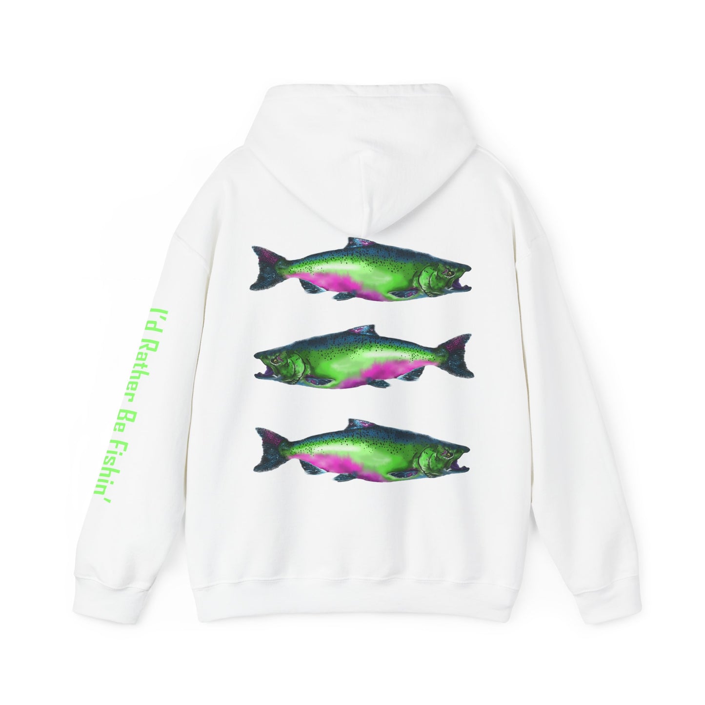 I'd Rather Be Fishin' Hoodie