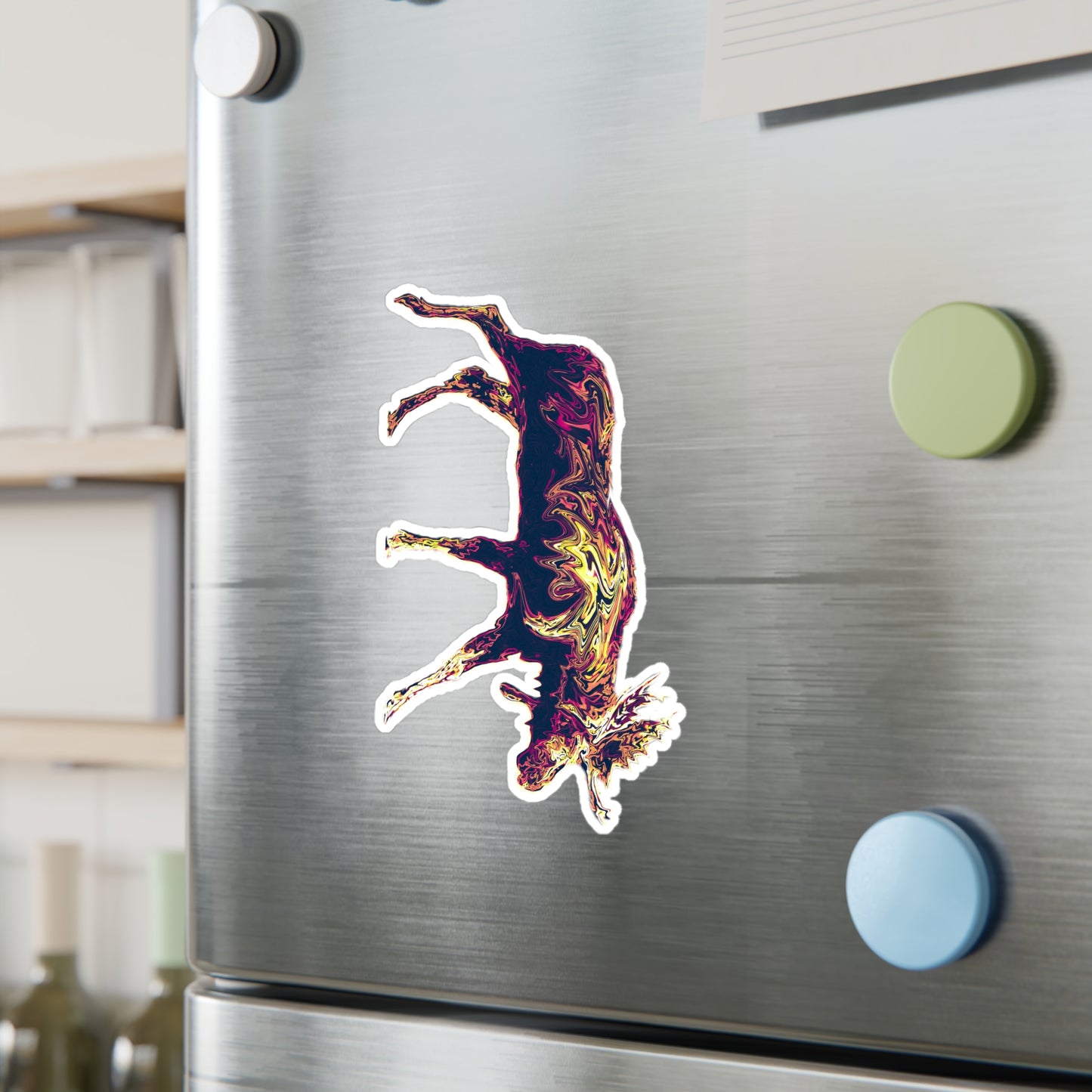 Trippy Trample Mammal Sticker