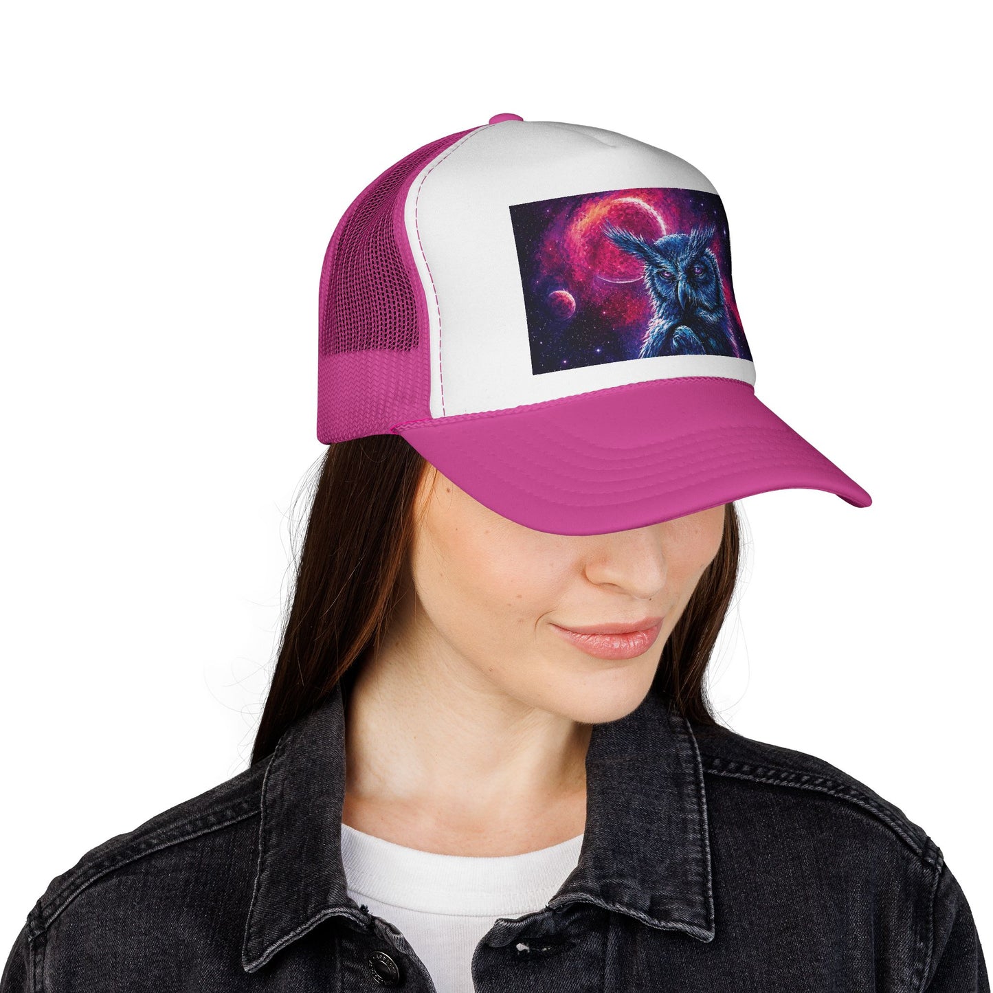 Cosmic Owl Cousin Trucker