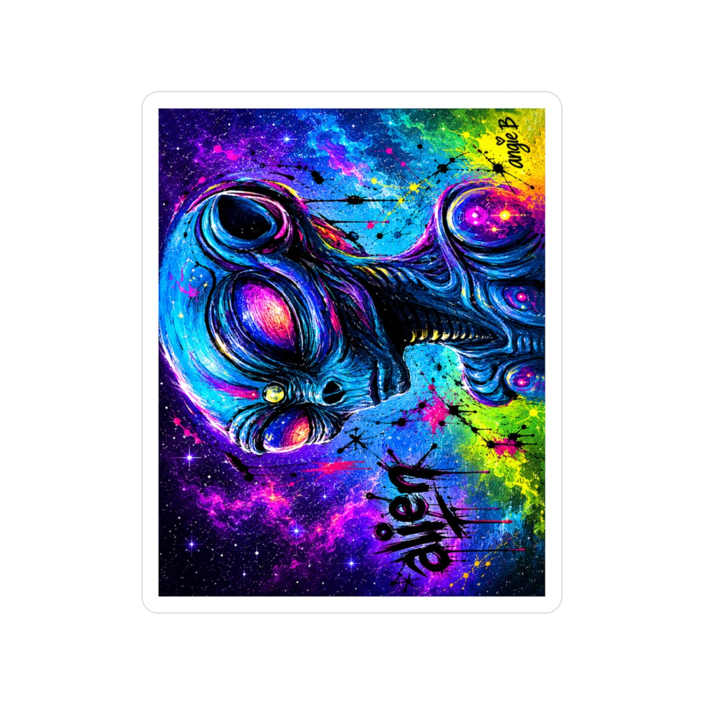 Alien Sticker