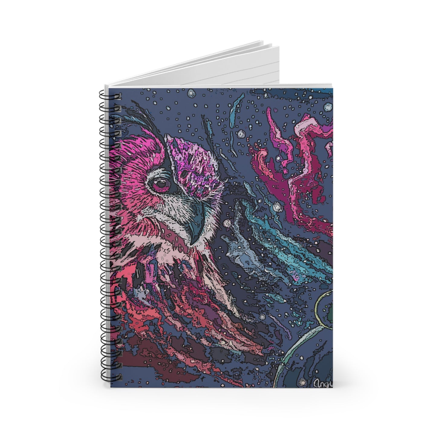 Cosmic Owl Notebook