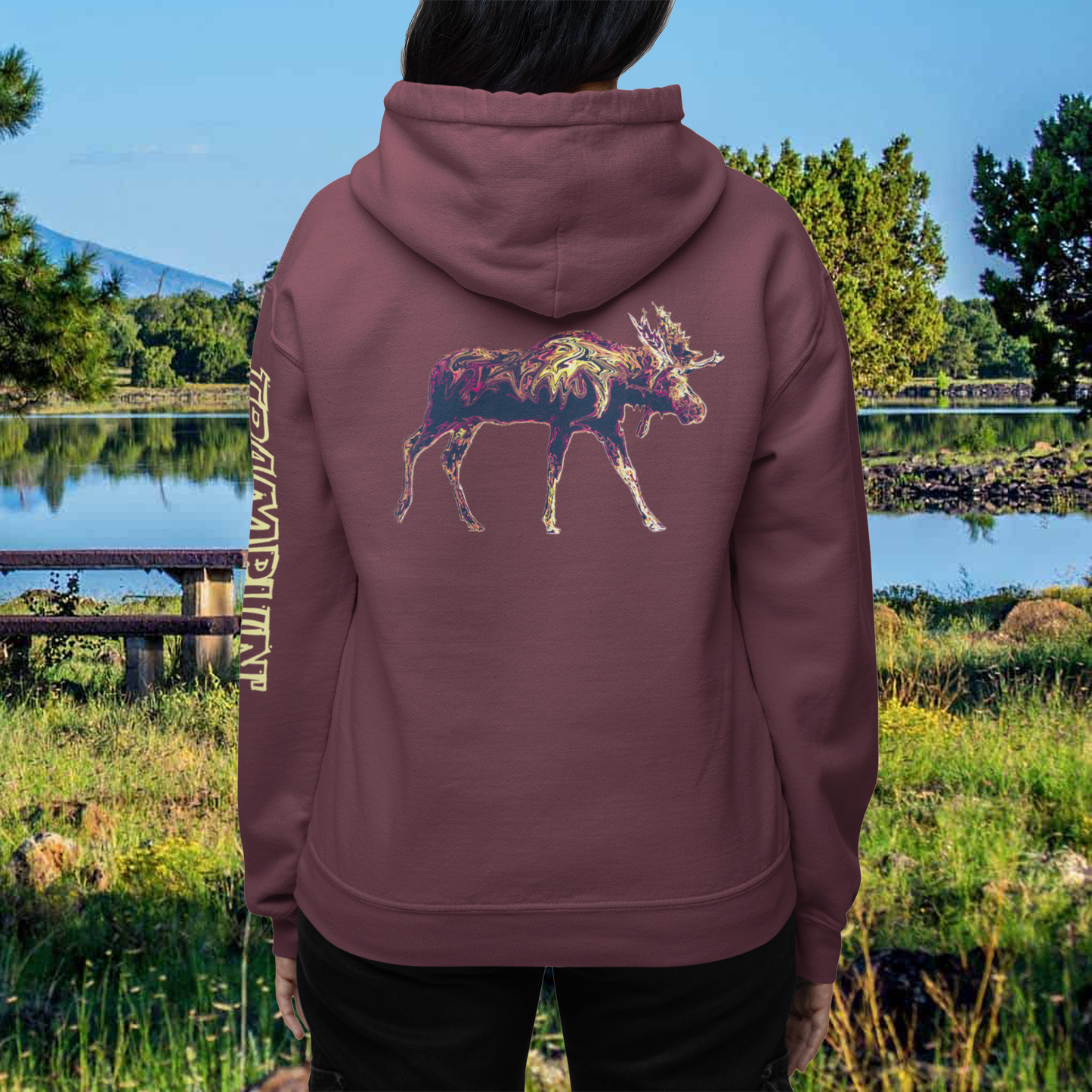 Trippy Trample Mammal Hoodie