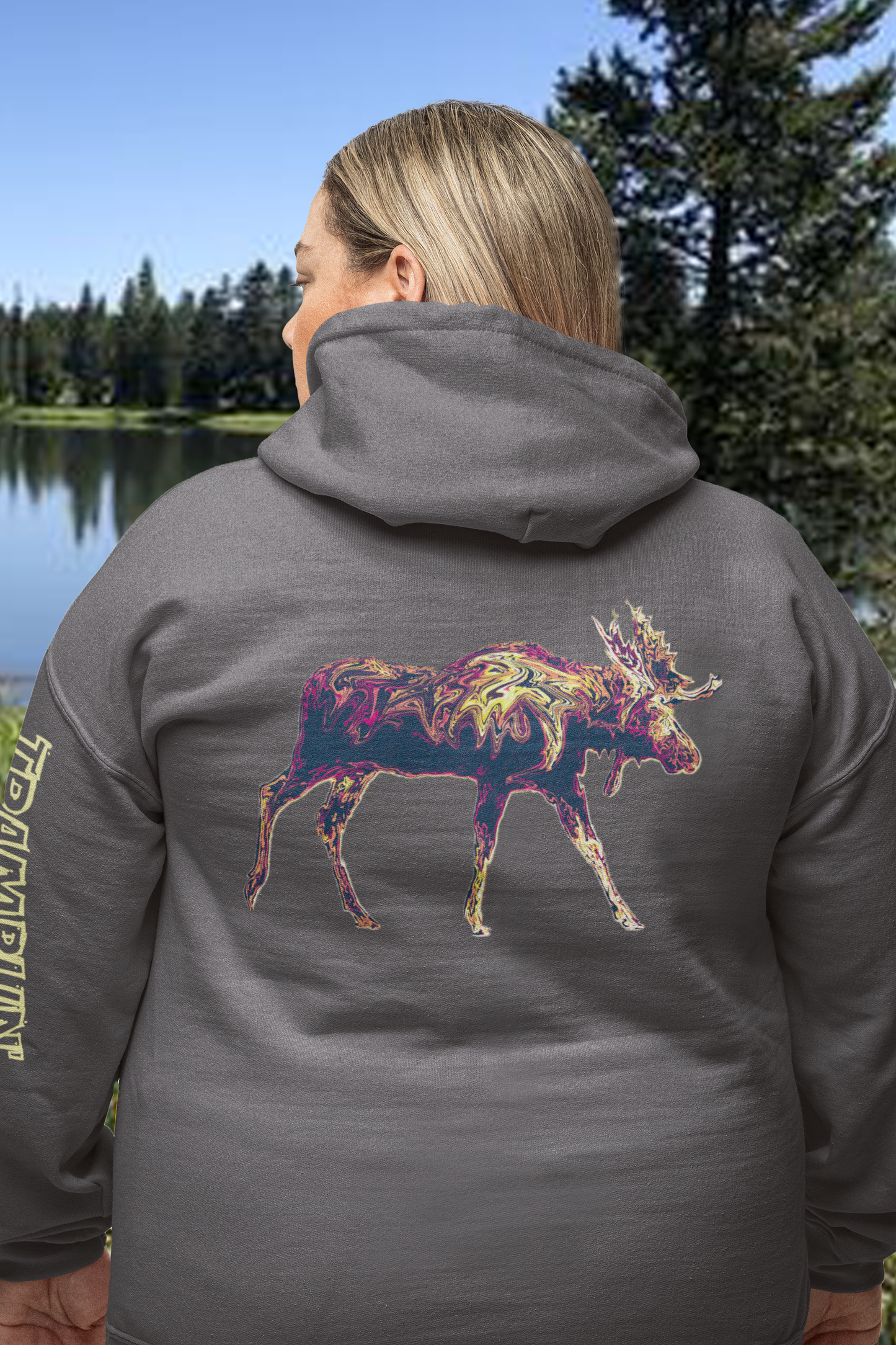 Trippy Trample Mammal Hoodie