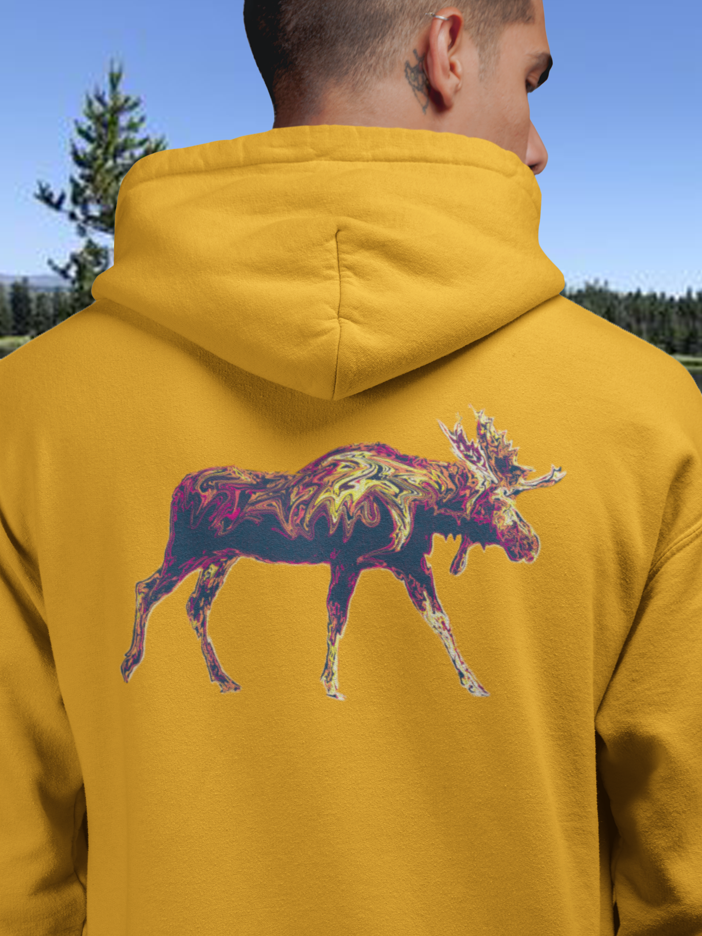 Trippy Trample Mammal Hoodie