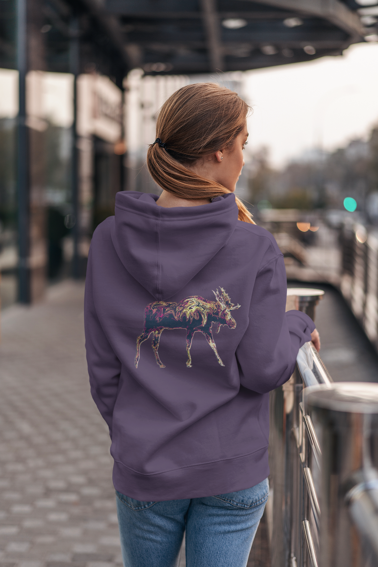 Trippy Trample Mammal Hoodie