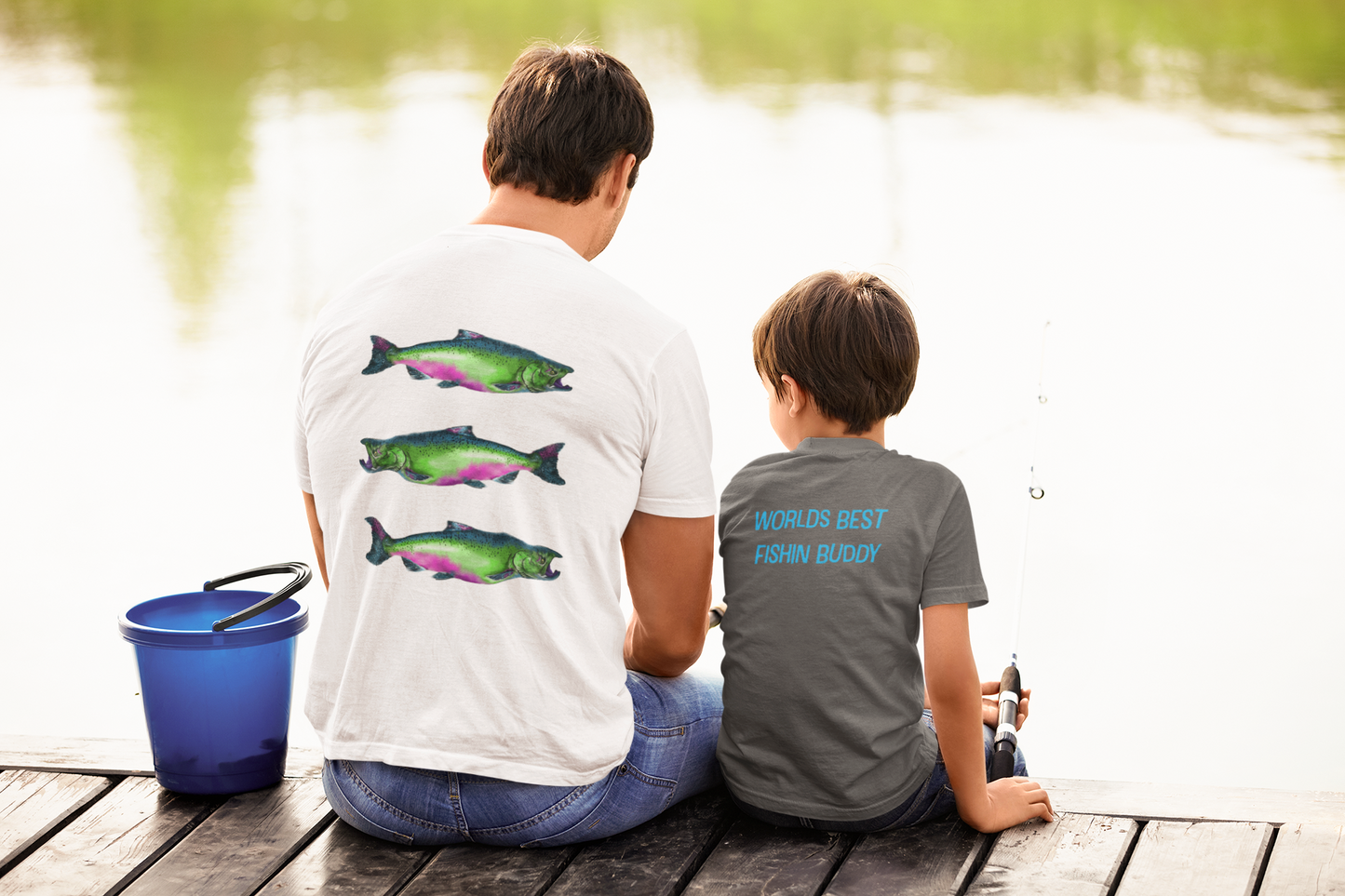 World's Best Fishin' Buddy Youth Tee