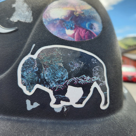 Wandering Bison Sticker
