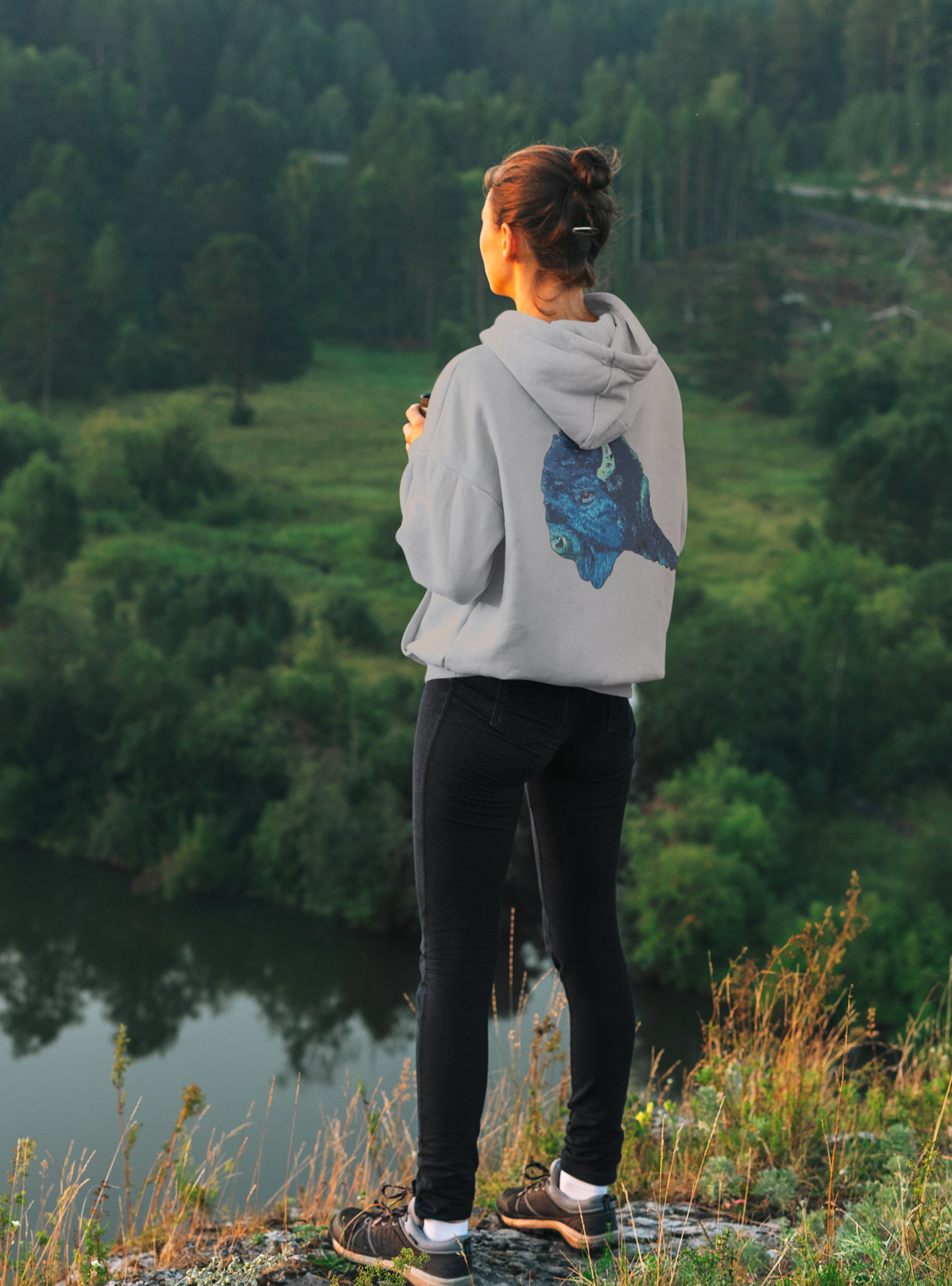 The Stately Bison Hoodie