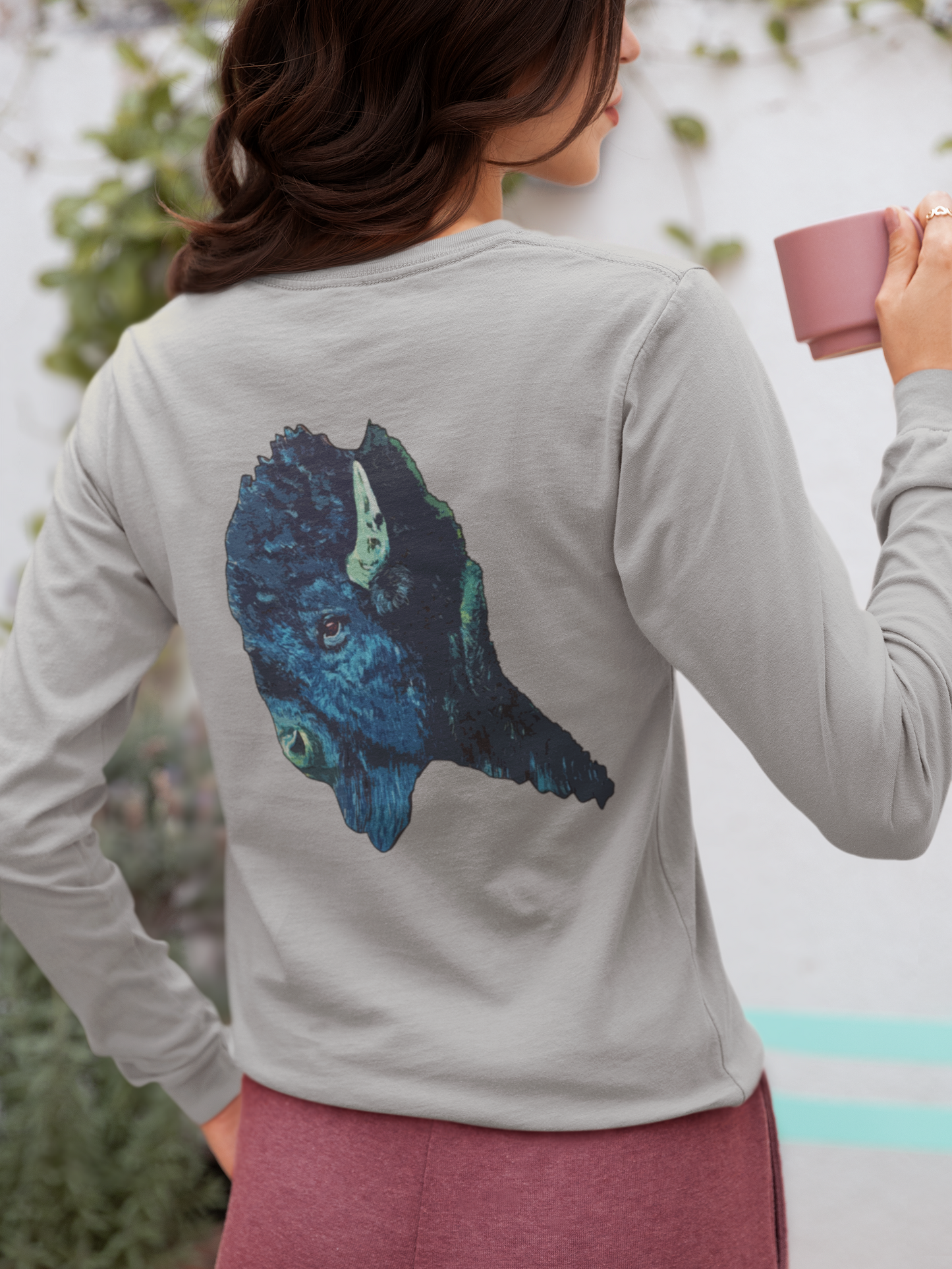 The Stately Bison Long Sleeve