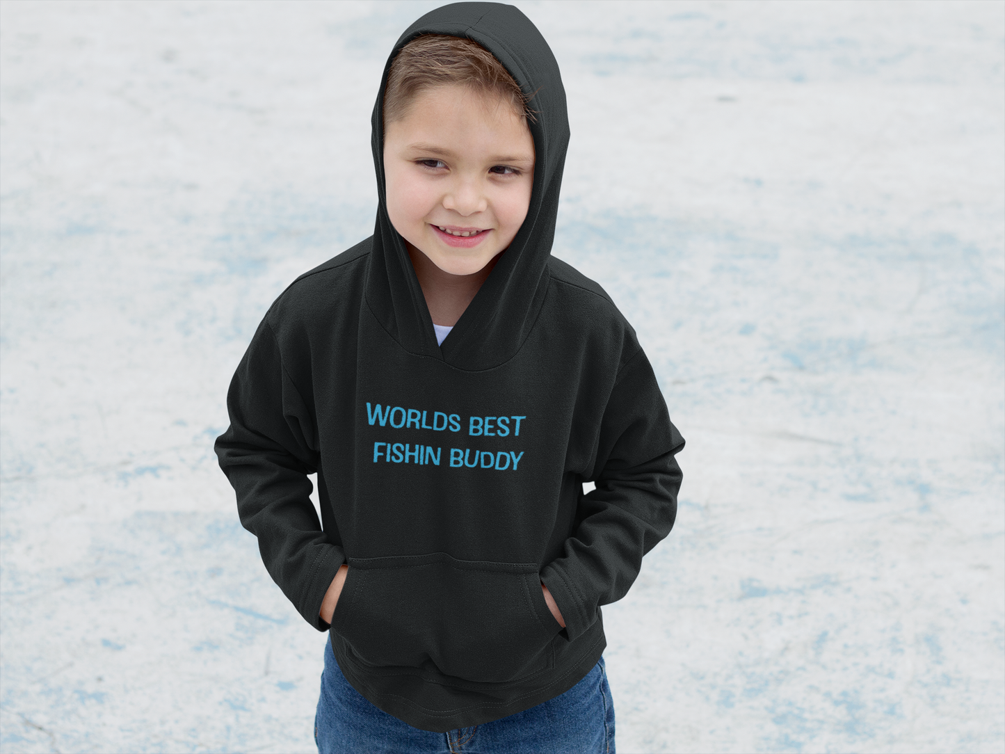 World's Best Fishin' Buddy Youth Hoodie