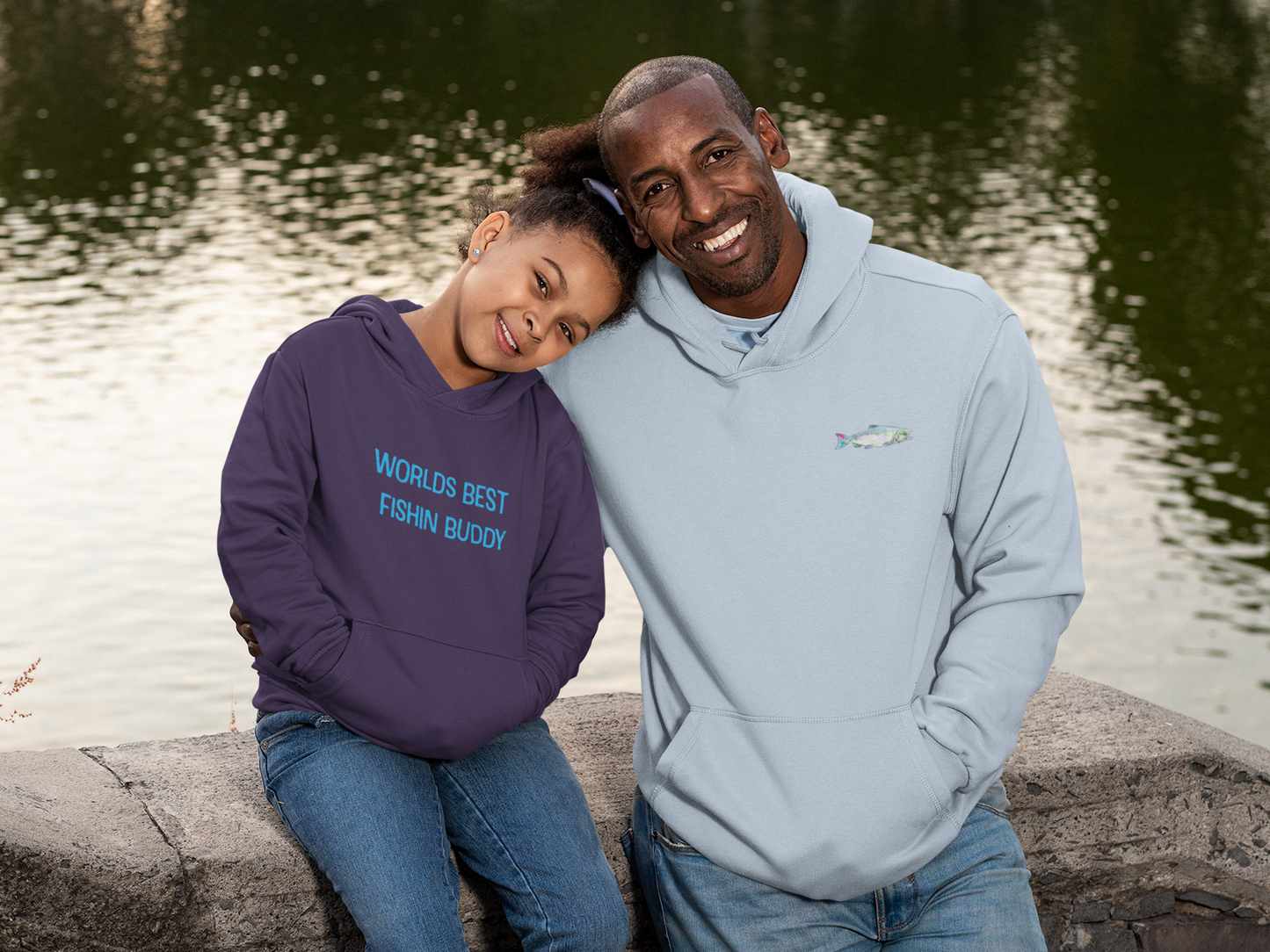 World's Best Fishin' Buddy Youth Hoodie